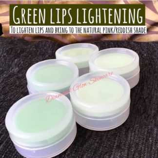 Green lip lightening treatment